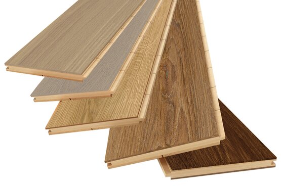 JAF bietet die Möglichkeit, eine Auswahl an attraktiven Böden als Einzelmuster zu bestellen. 